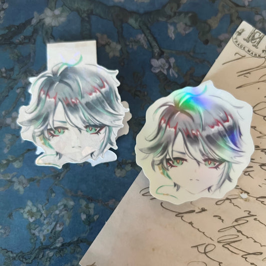 Alhaitham magnetic bookmark/sticker