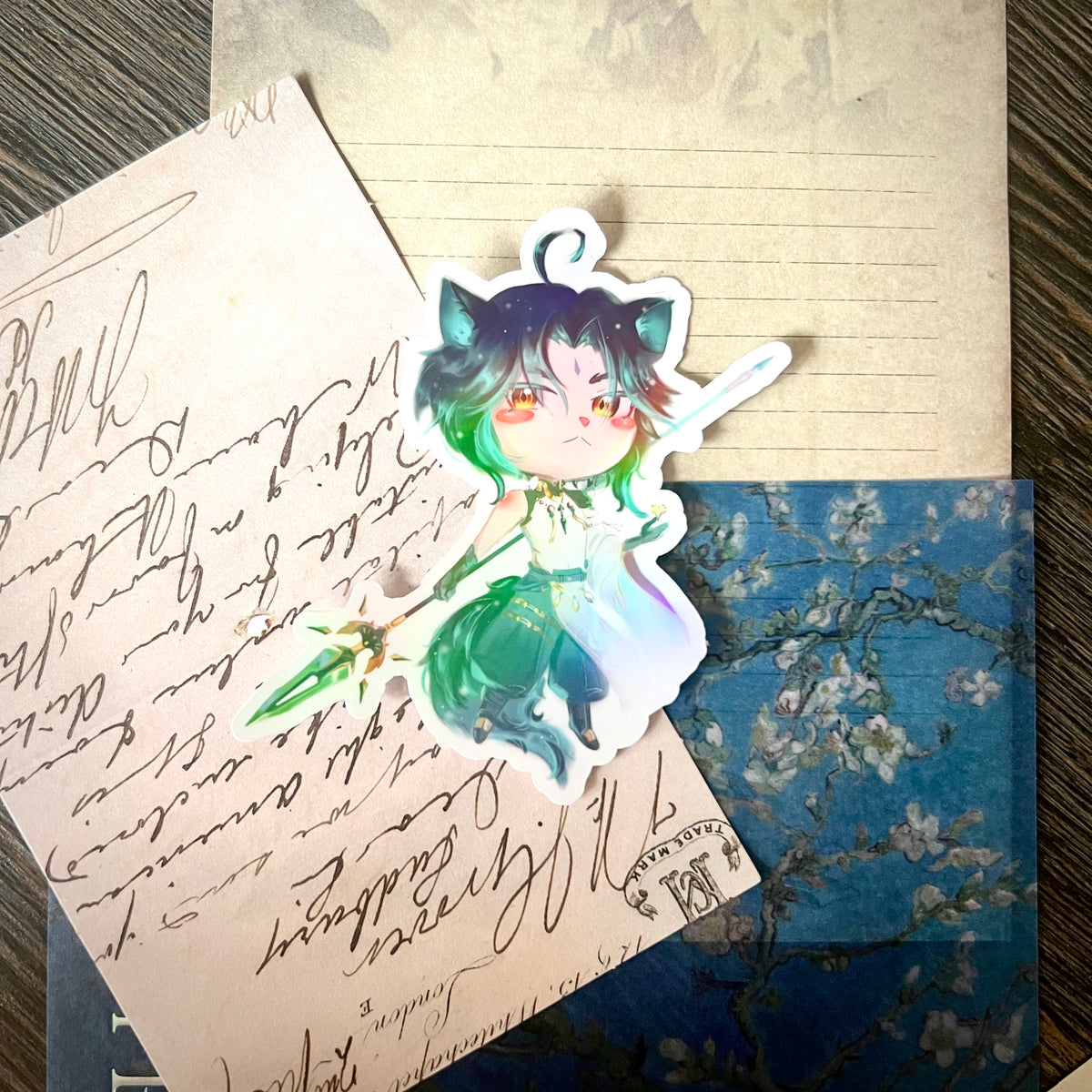 Xiao keychain/sticker