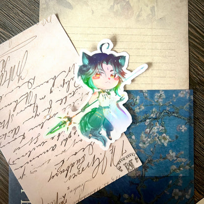 Xiao keychain/sticker