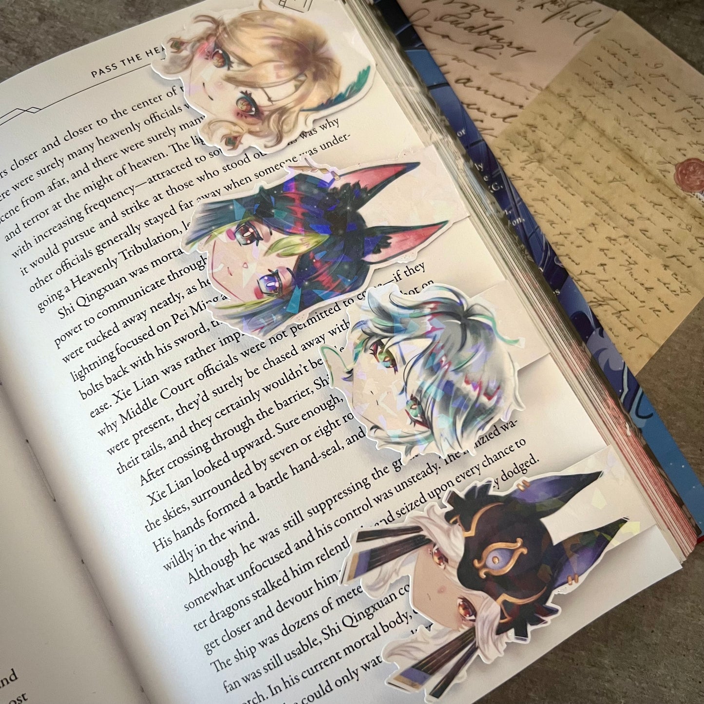 Alhaitham magnetic bookmark/sticker