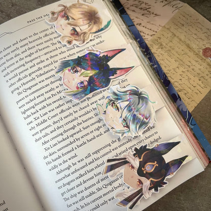 Alhaitham magnetic bookmark/sticker