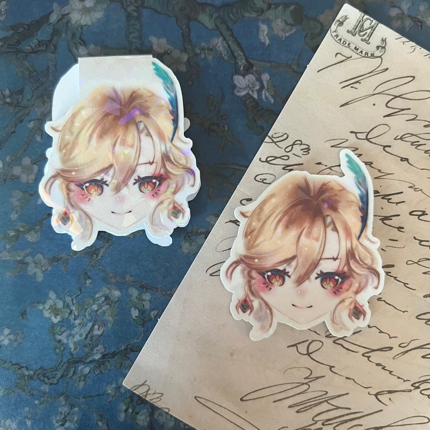 Kaveh magnetic bookmark/sticker