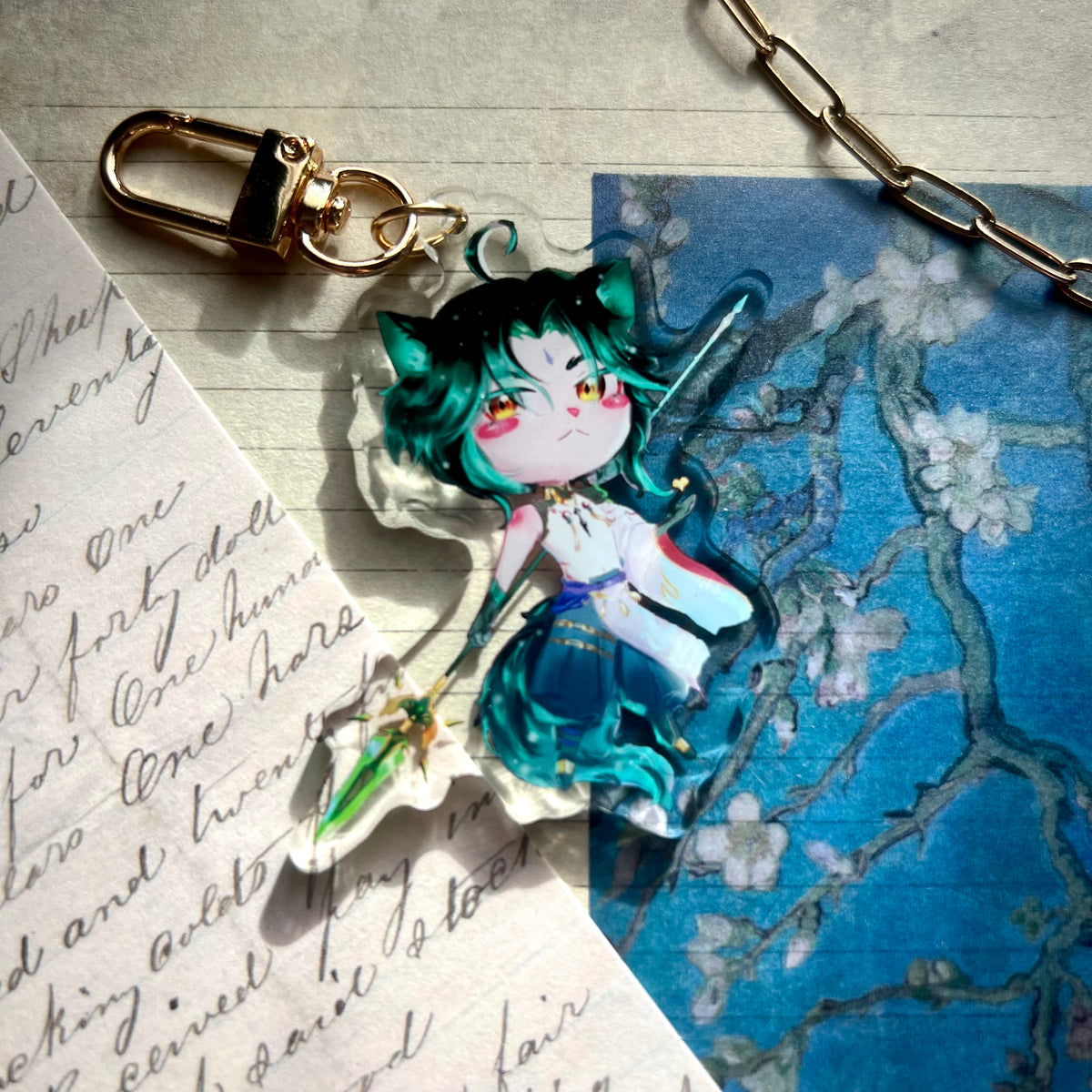 Xiao keychain/sticker